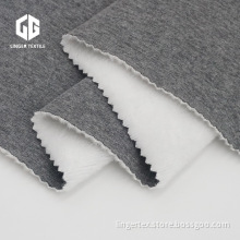 TC Light Grey Melange Velvet Feel Fabric